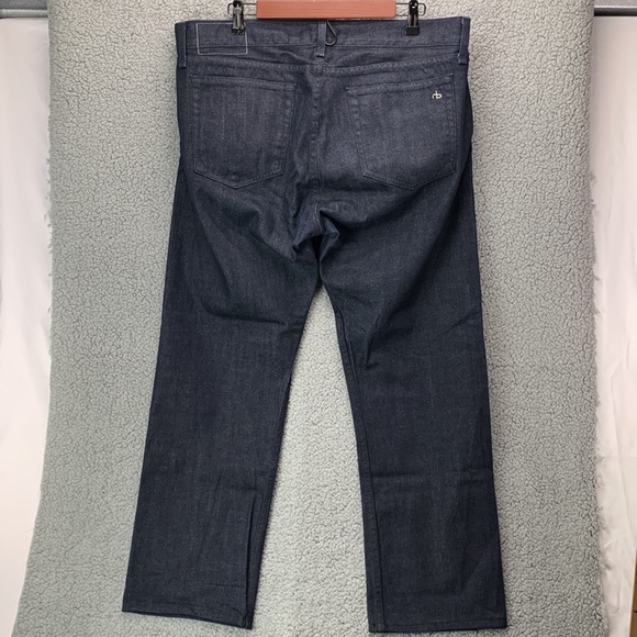 Rag & Bone‎ Fit 3 Standard Issue Jeans Men’s 36x28 Black Slim Straight Leg Denim - Picture 10 of 14